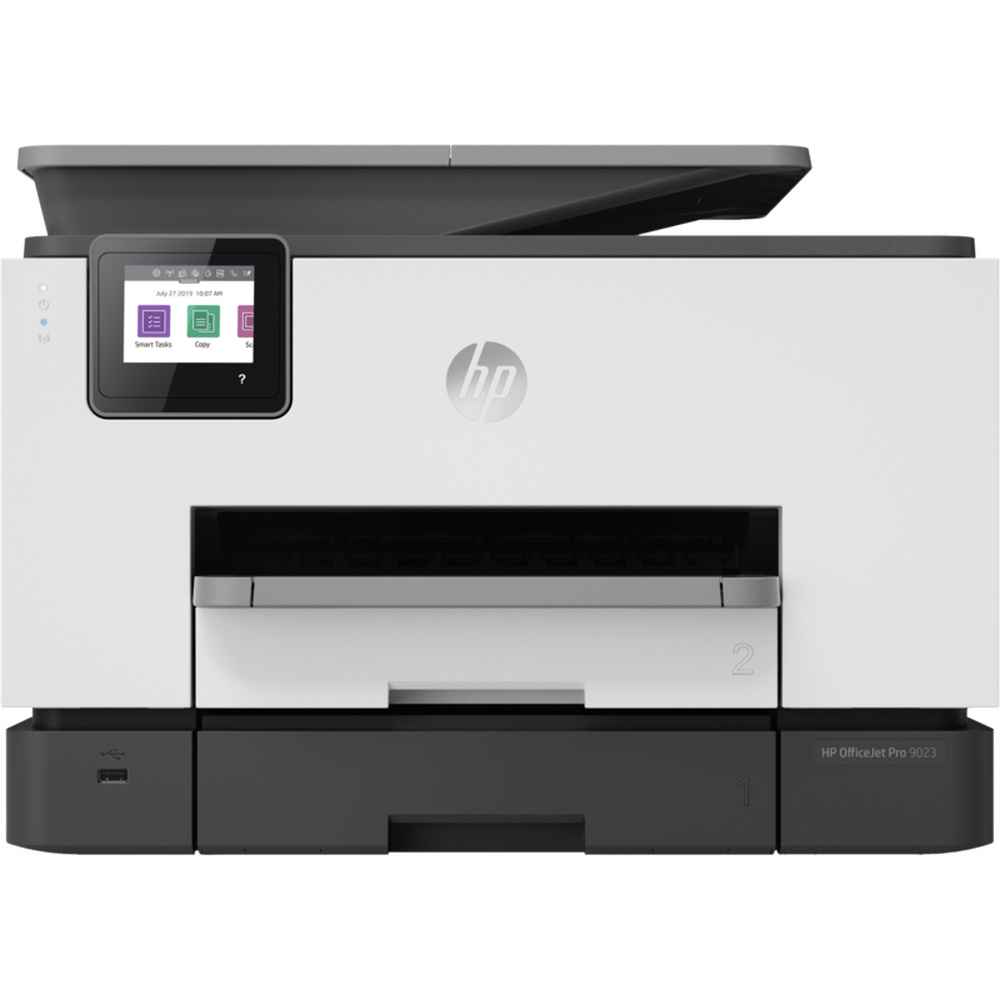 מדפסת הזרקת דיו צבעונית תרמית משולבת HP OFFICEJET 9023 | colors-il.com