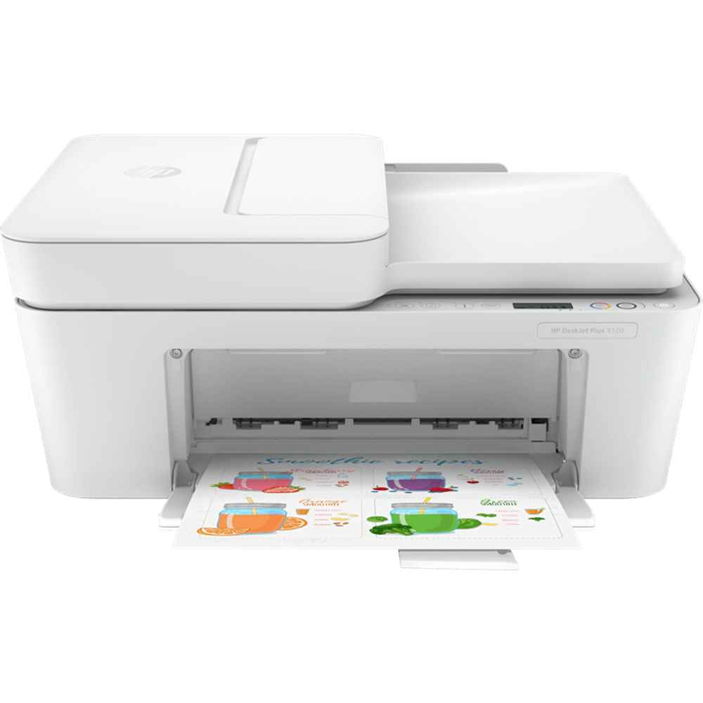 מדפסת הזרקת דיו HP DeskJet Plus 4120 All-in-One 3XV14B | colors-il.com