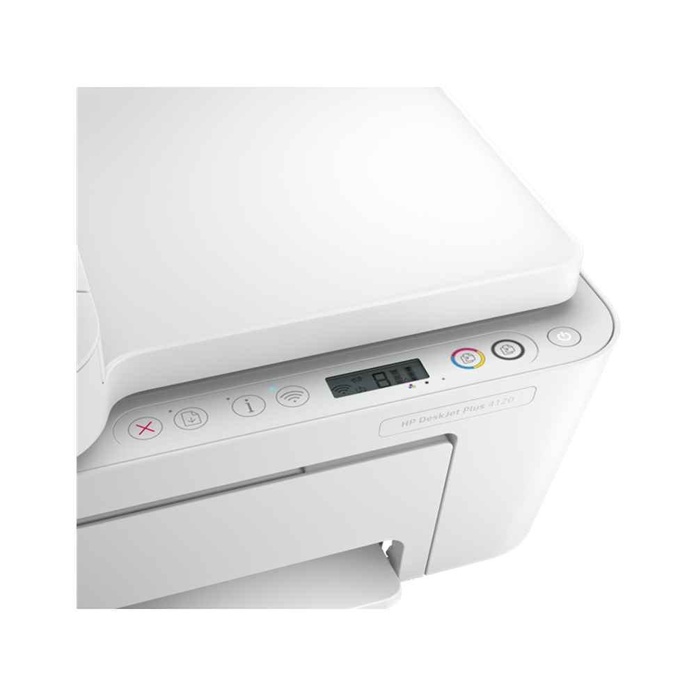 מדפסת הזרקת דיו HP DeskJet Plus 4120 All-in-One 3XV14B | colors-il.com