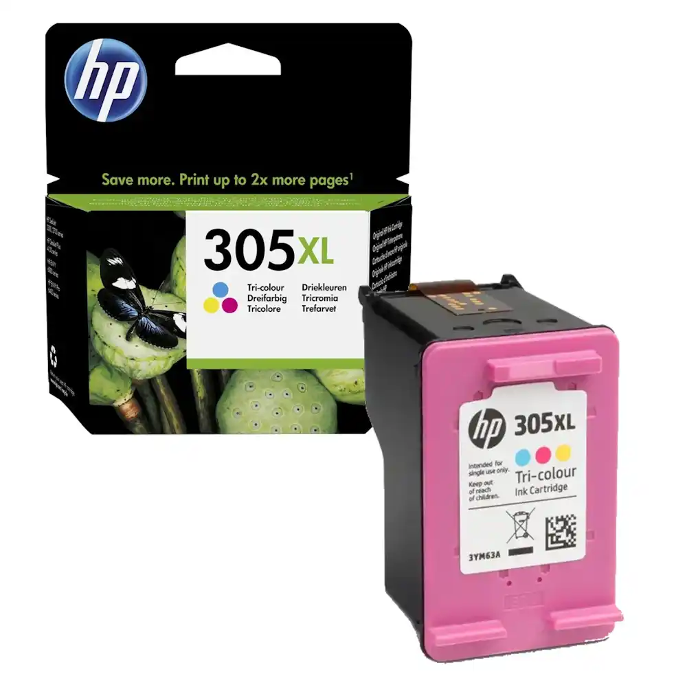 דיו צבעוני HP 305XL 3YM63AE מקורי 240 עמודים | colors-il.com