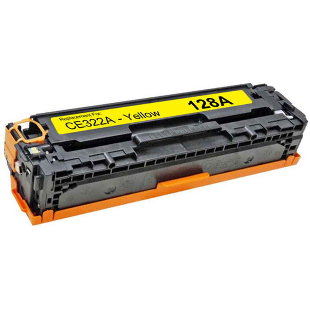 טונר צהוב HP 128A CE322A למדפסות LaserJet תואם