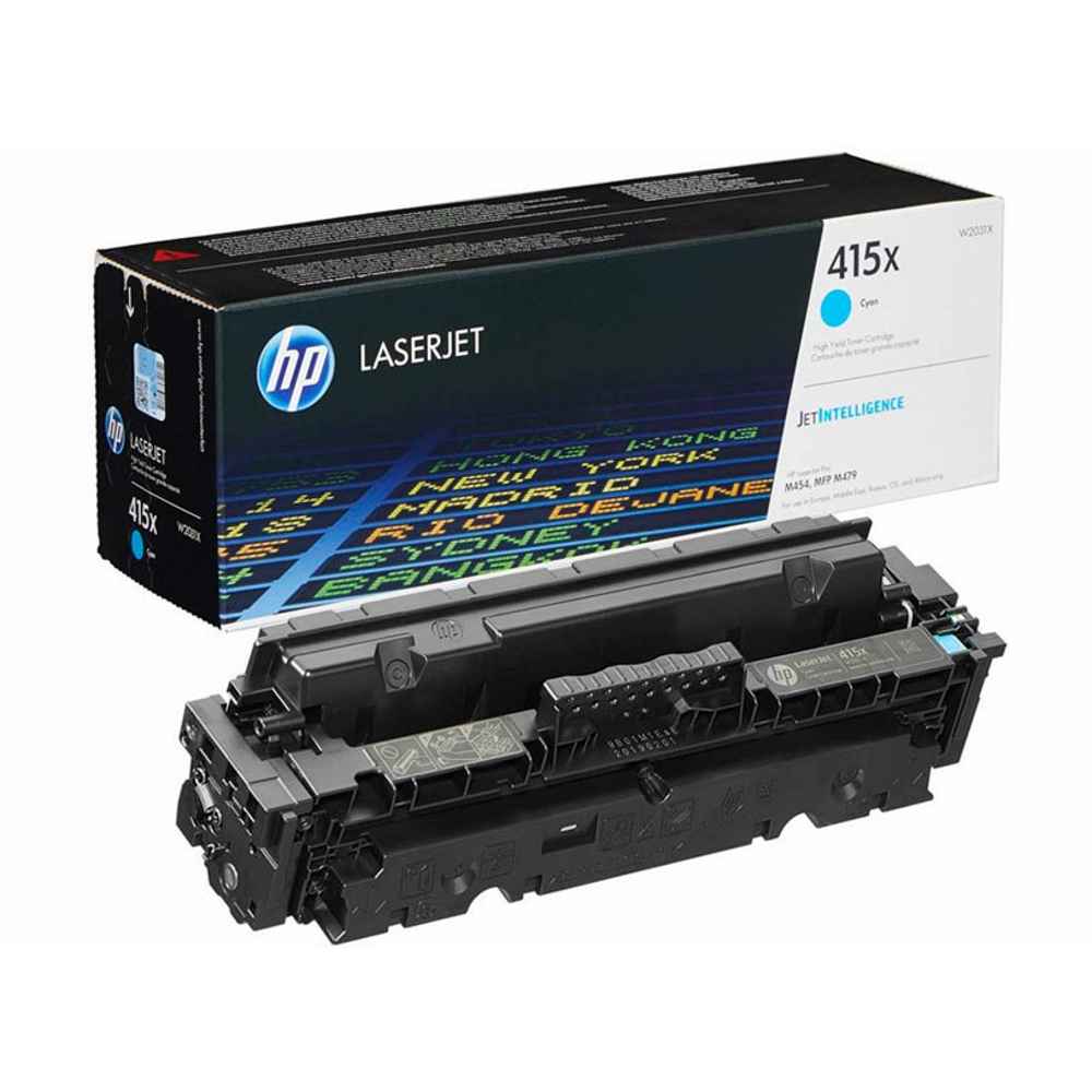 טונר ציאן HP 415X W2031X למדפסות LaserJet מקורי