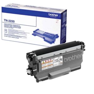 טונר שחור TN2220 למדפסת לייזר Brother מקורי | colors-il.com