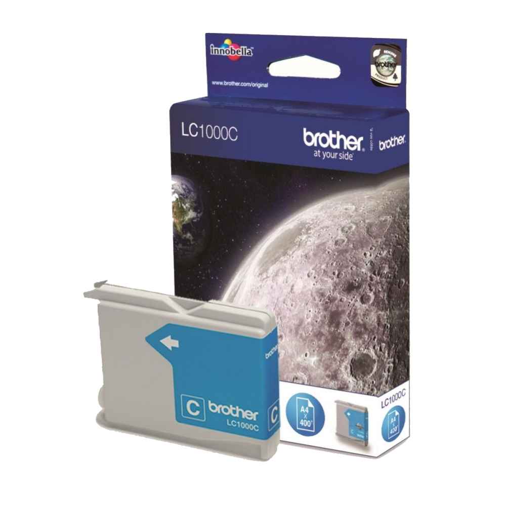 דיו ציאן LC1000C למדפסות Brother מקורי | colors-il.com