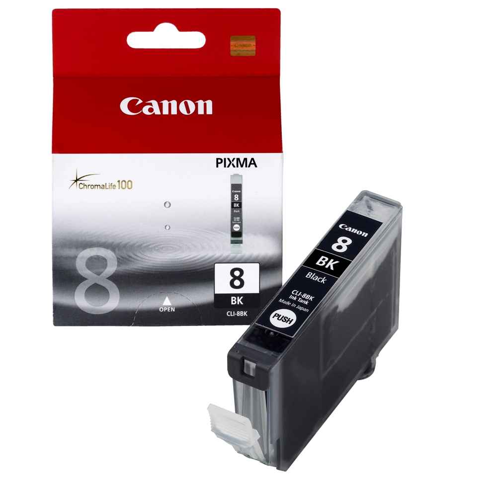 דיו שחור CANON ChromaLife CLI-8BK מקורי | colors-il.com