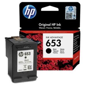 דיו שחור HP 653 BLACK 3YM75AE מקורי 360 עמודים | colors-il.com