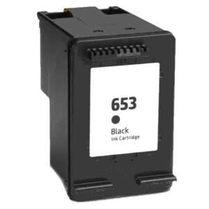 דיו שחור HP 653 BLACK 3YM75AE תואם 600 עמודים