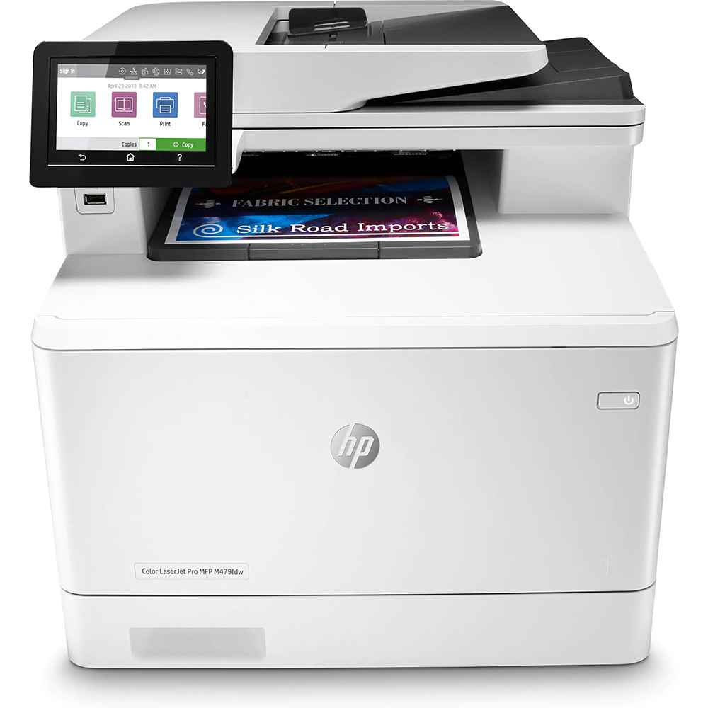 מדפסת לייזר צבעונית HP Color LaserJet Pro MFP M479fdn W1A79A | colors-il.com