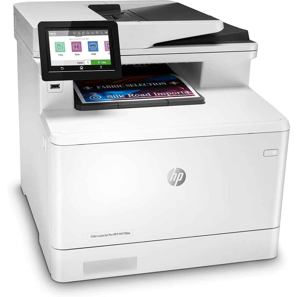 מדפסת לייזר צבעונית HP Color LaserJet Pro MFP M479fdn W1A79A | colors-il.com
