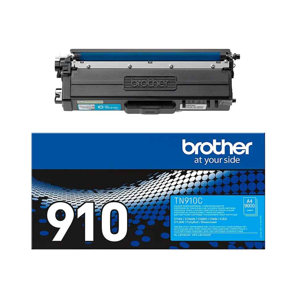 טונר צבעוני ושחור Brother TN-910C סט 4 יחידות מקורי | colors-il.com