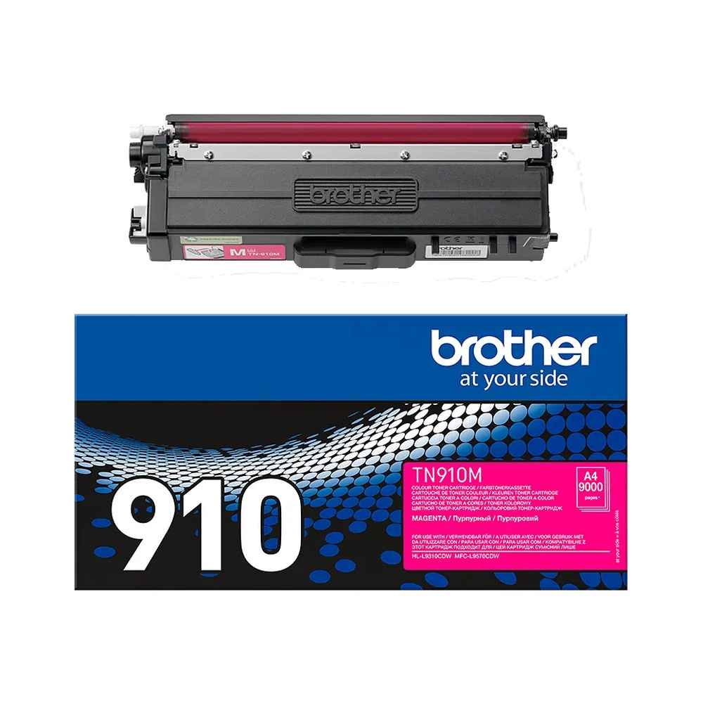 טונר צבעוני ושחור Brother TN-910C סט 4 יחידות מקורי | colors-il.com