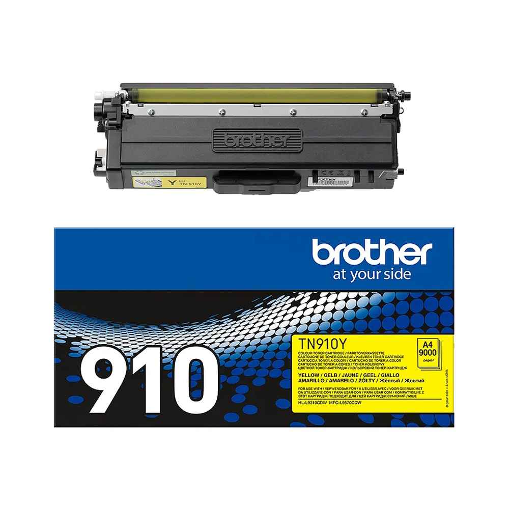 טונר צבעוני ושחור Brother TN-910C סט 4 יחידות מקורי | colors-il.com