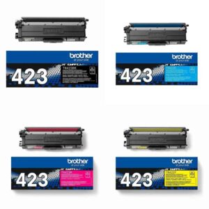 טונר צבעוני Brother TN-423 סט 4 יחידות מקורי | colors-il.com
