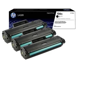 טונר שחור HP W1106A 106A סט 5 יחידות מקורי | colors-il.com