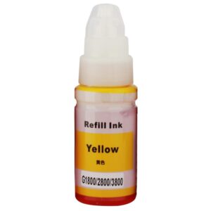 דיו צהוב בקבוק Canon GI-490Y תואם | colors-il.com