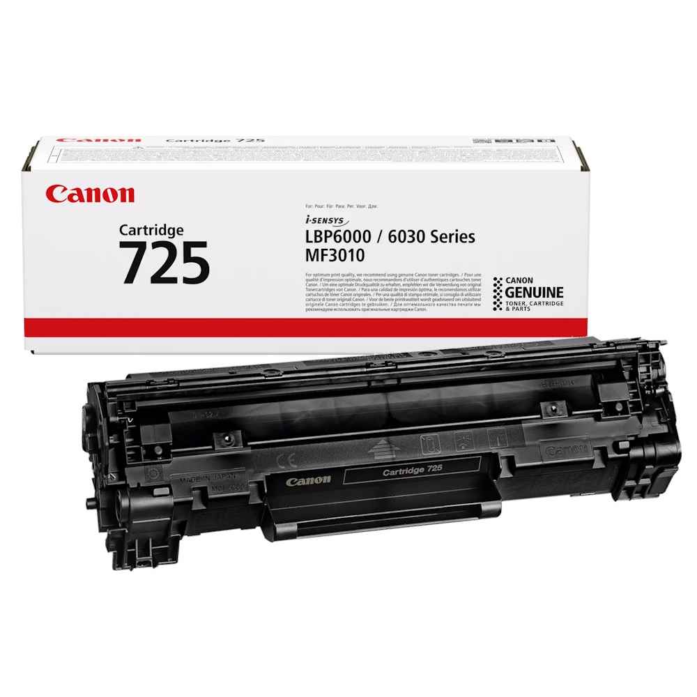 טונר שחור Canon CRG-725 מקורי colors-il.com