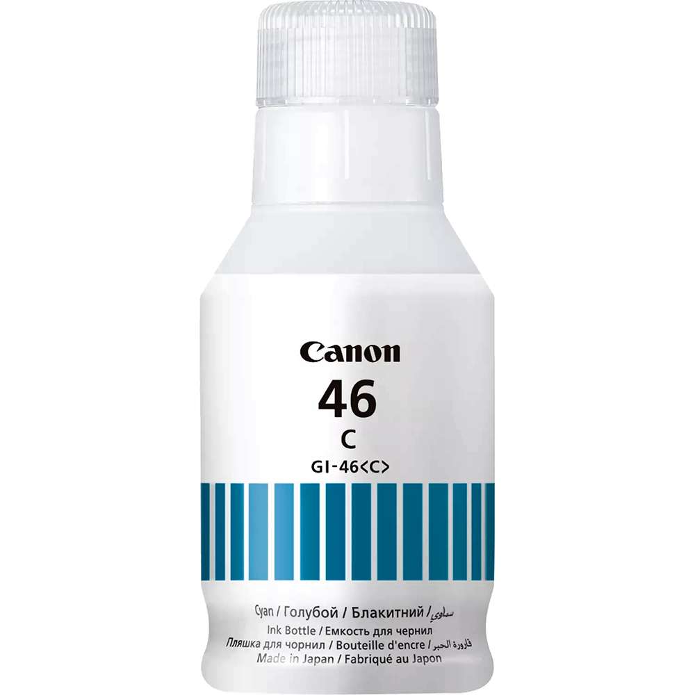 דיו ציאן בקבוק Canon GI-46C מקורי | colors-il.com