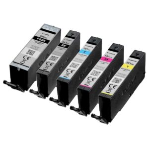 דיו צבעוני ושחור canon PGI-580XXL+CLI-581XXL סט 5 יחידות מקורי | colors-il.com
