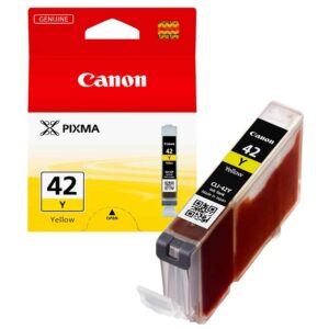 דיו צהוב Canon ChromaLife100+ CLI-42Y מקורי | colors-il.com