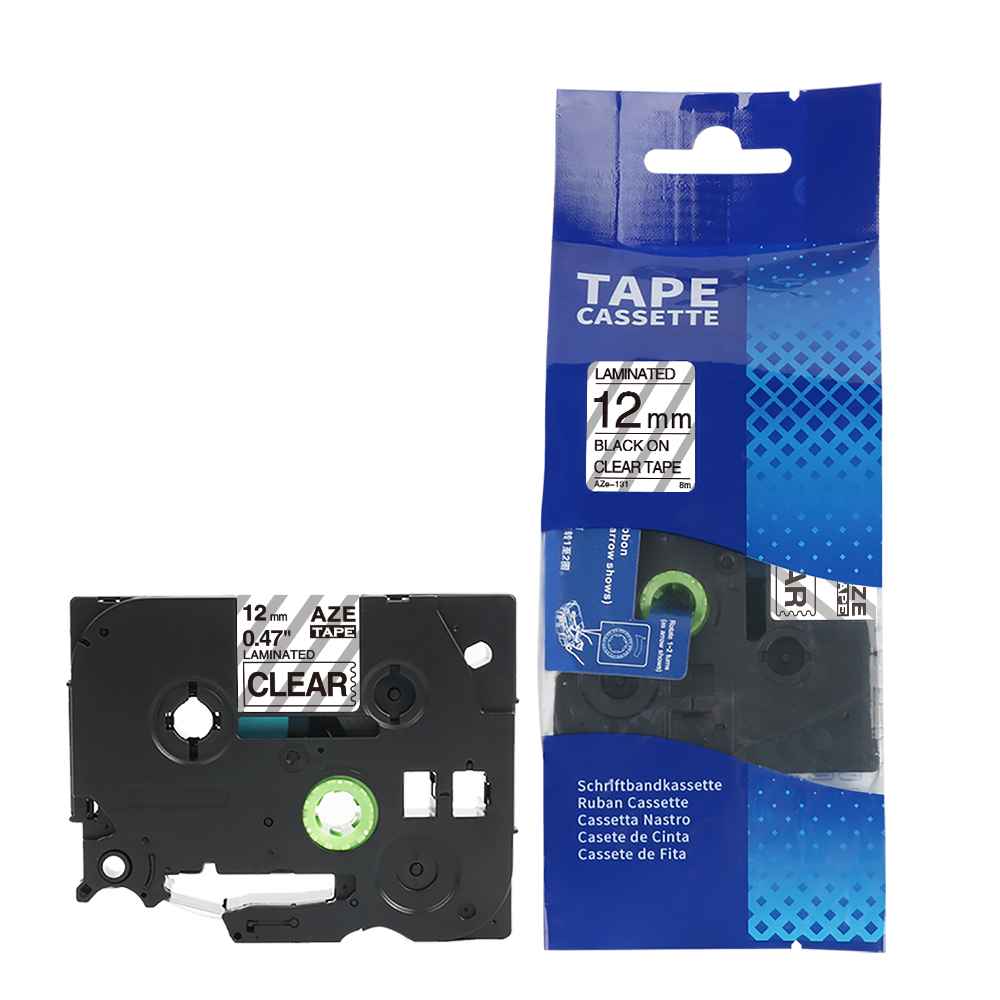 סרט מדבקות קלטת TZe סט 6 יחידות תואם – תמונה 2