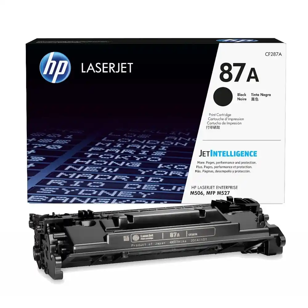 טונר שחור HP 87A CF287A למדפסות LaserJet מקורי | colors-il.com