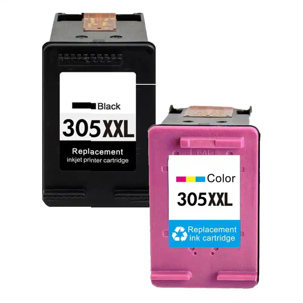 דיו צבעוני ושחור HP 305XXXL סט 2 יחידות 480/350 עמוד תואם | colors-il.com