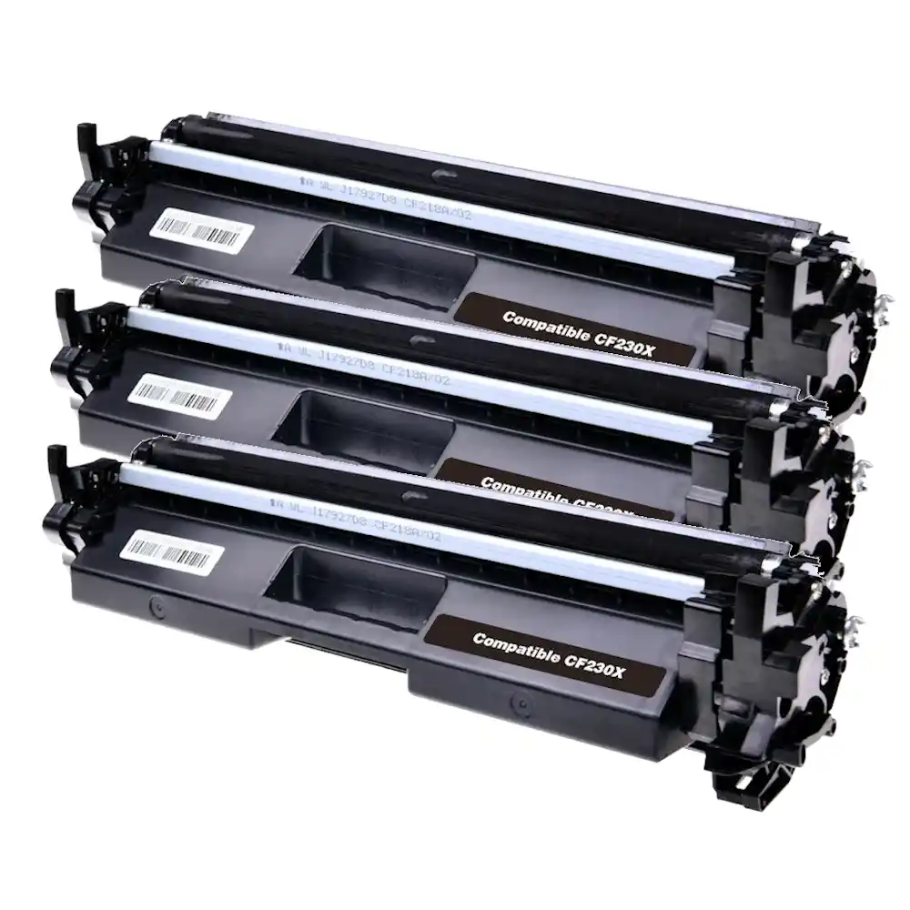 טונר שחור HP 30X CF230X סט 3 יחידות תואם | colors-il.com