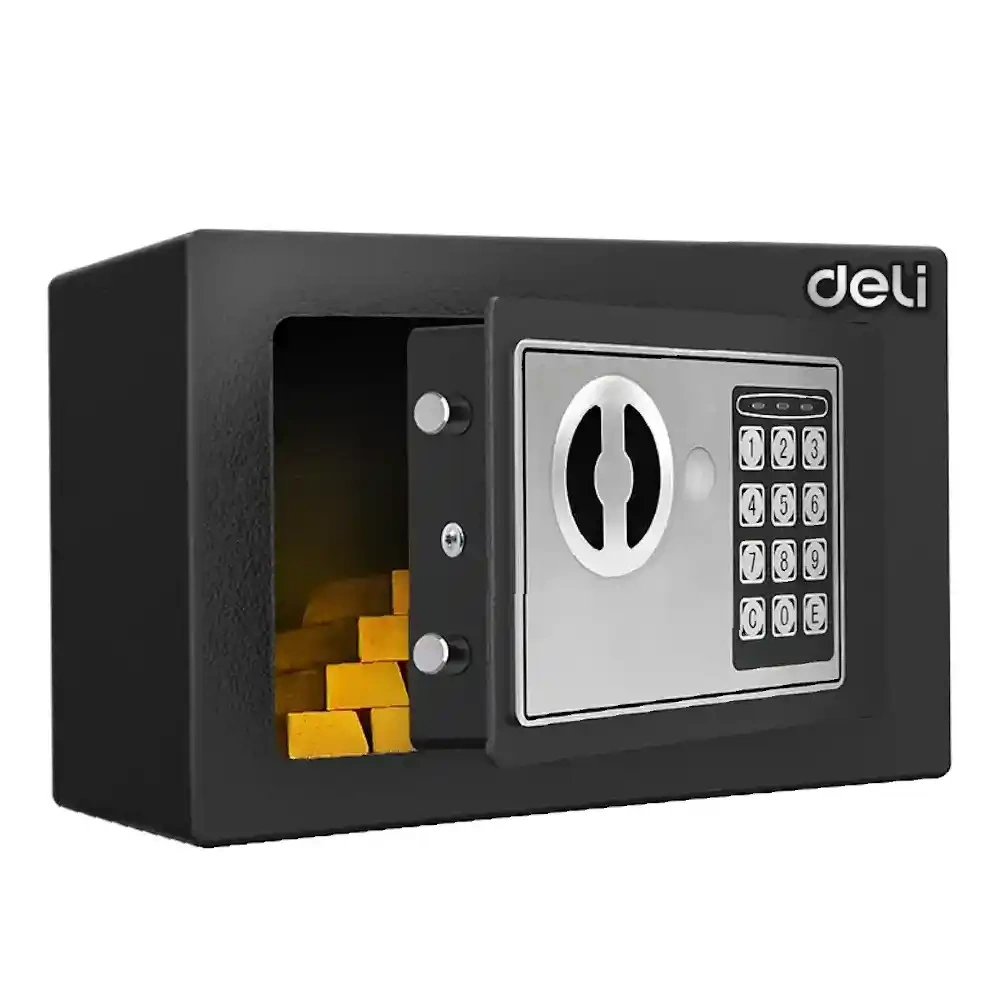 כספת אלקטרונית 170*230*170 DELI ET510 | colors-il.com