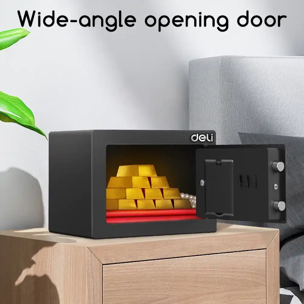 כספת אלקטרונית 170*230*170 DELI ET510 | colors-il.com