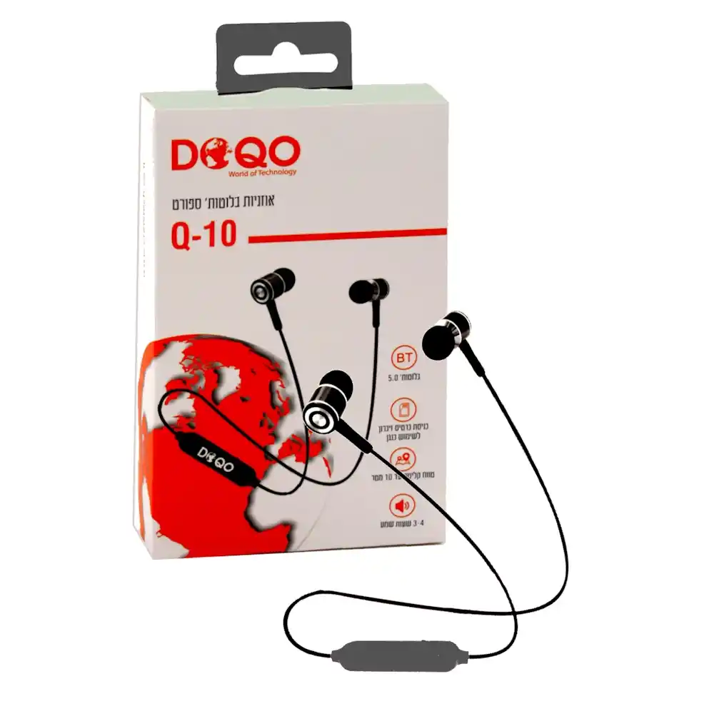 אוזניות בלוטות ספורט DOQO Q-10 | colors-il.com