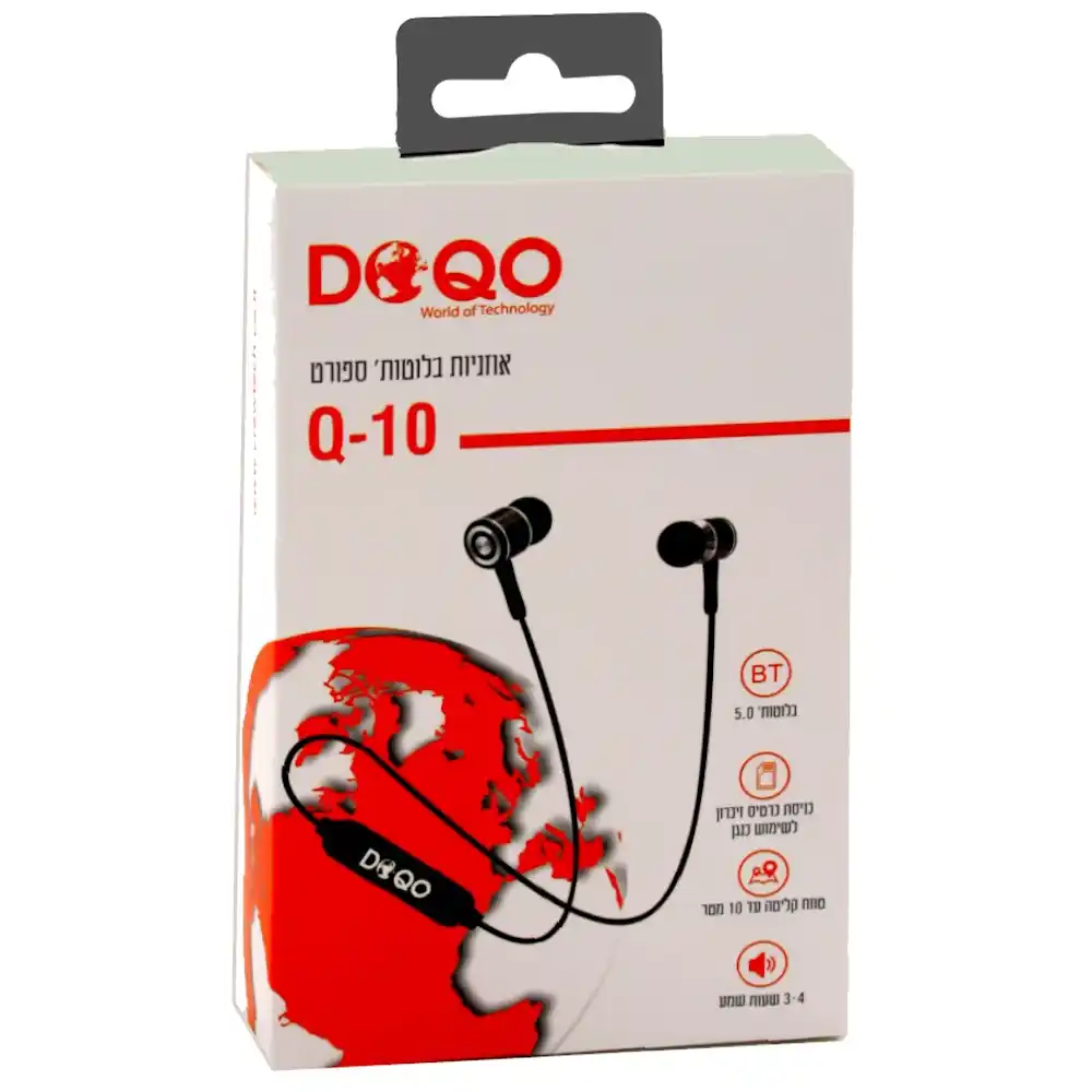 אוזניות בלוטות ספורט DOQO Q-10 | colors-il.com