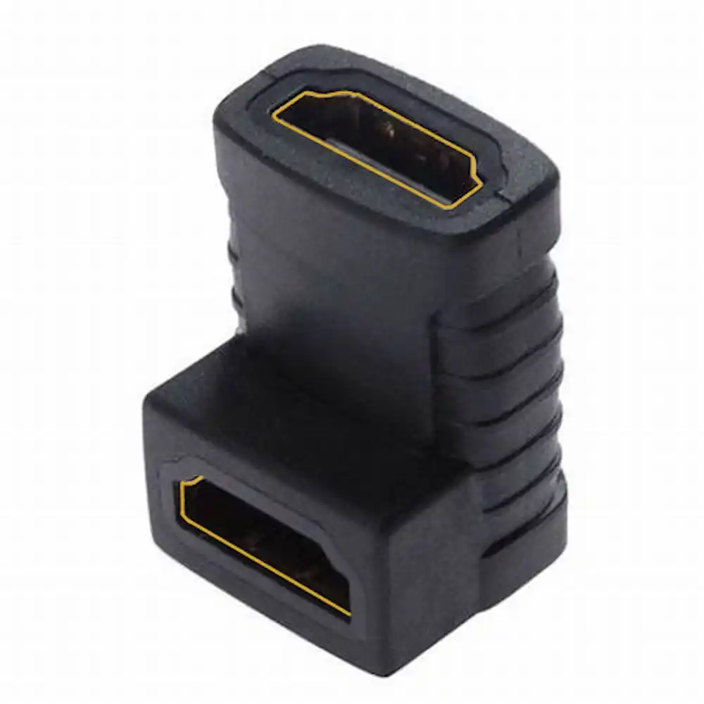 מתאם ראש HDMI נקבה-נקבה 90 מעלות HDMI Adapter | colors-il.com