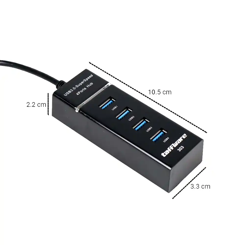 מפצל USB 3.0 ל-4 יציאות | colors-il.com