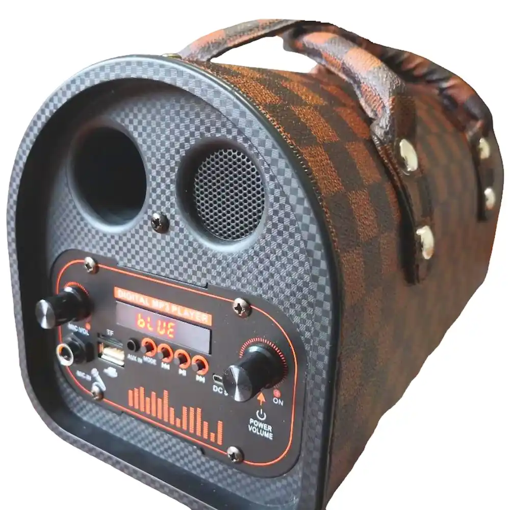 רמקול אלחוט מעוצב חום K88 | colors-il.com