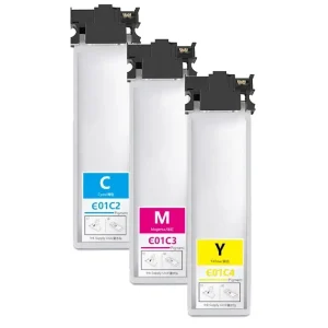 דיו צבעוני Epson T01C 5K סט 3 יחידות תואם | colors-il.com