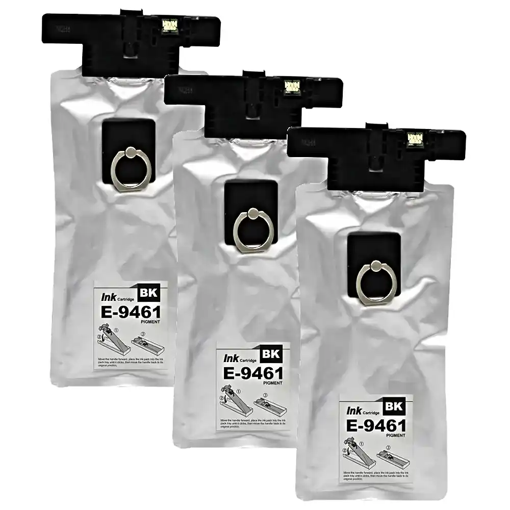 דיו שחור Epson T9461 30K סט 3 יח' תואם | colors-il.com