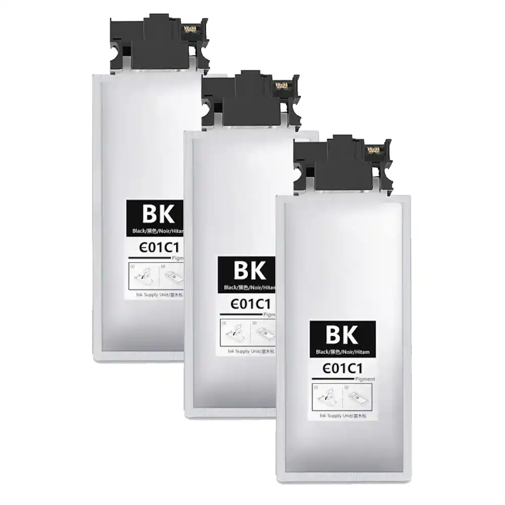 דיו שחור Epson T01C1 30K סט 3 יח' תואם | colors-il.com